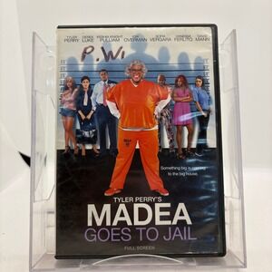 Tyler Perry Madea Goes To Jail DVD Full Screen Lionsgate 2008 Comedy Movie
